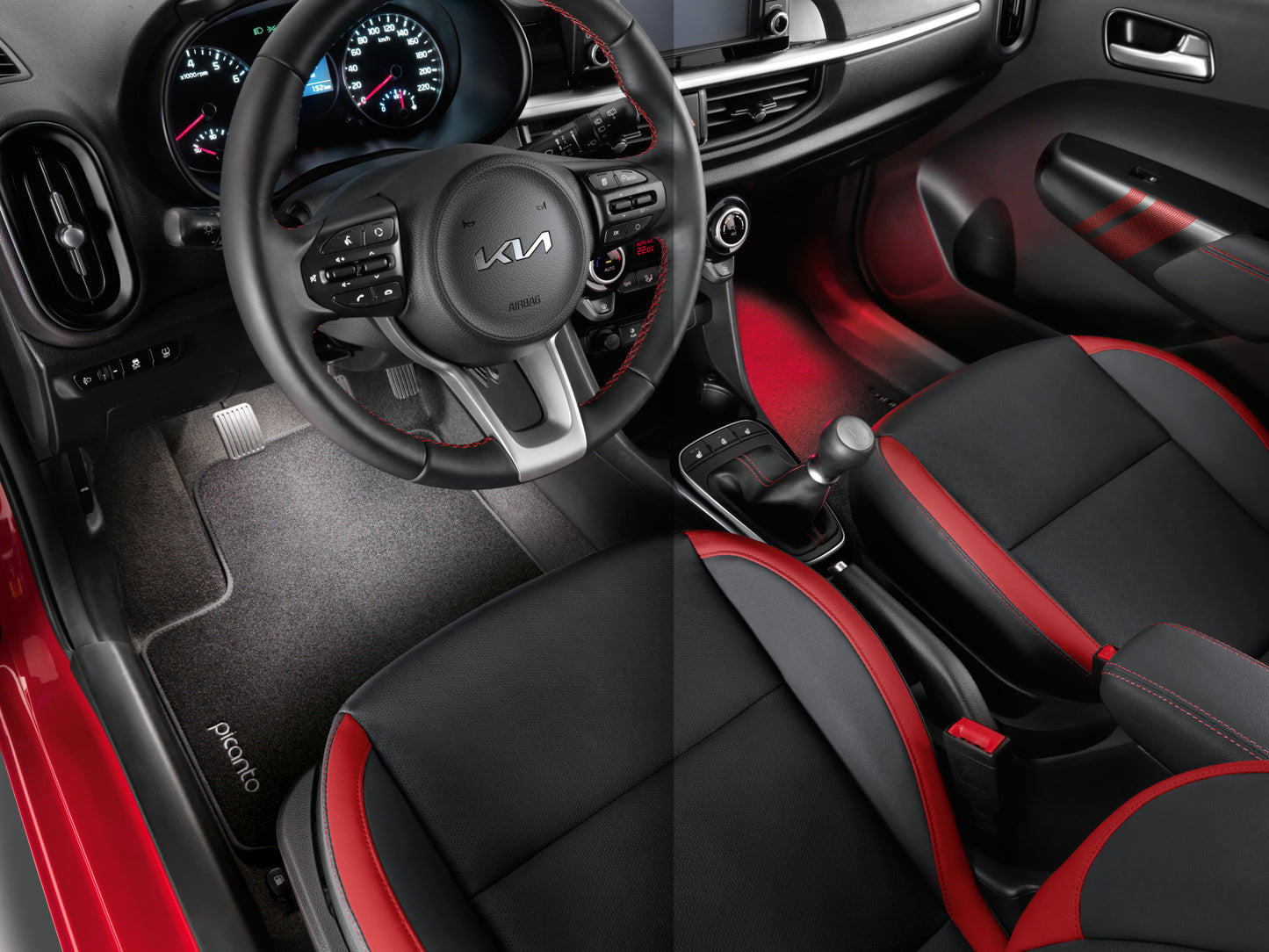 Tapete tres piezas alfombra PICANTO (2018 - 2023)