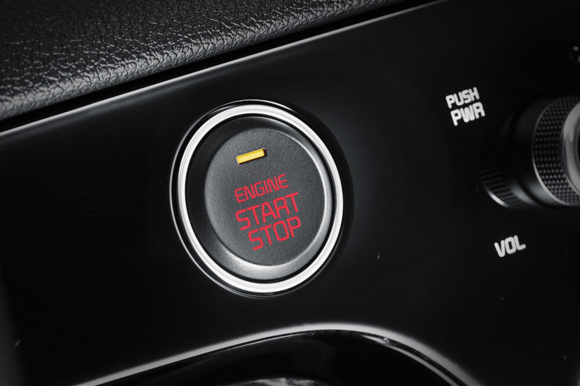 Kit botón encendido+ alarma +2 controles tipo disparador. Accesorios